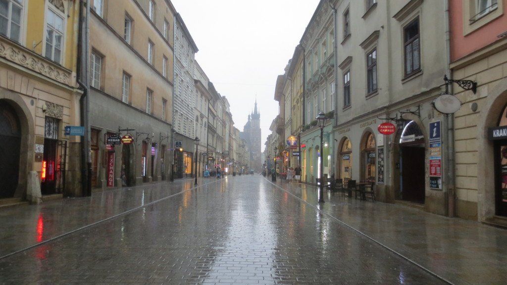 Thunderstorm in Krakow
