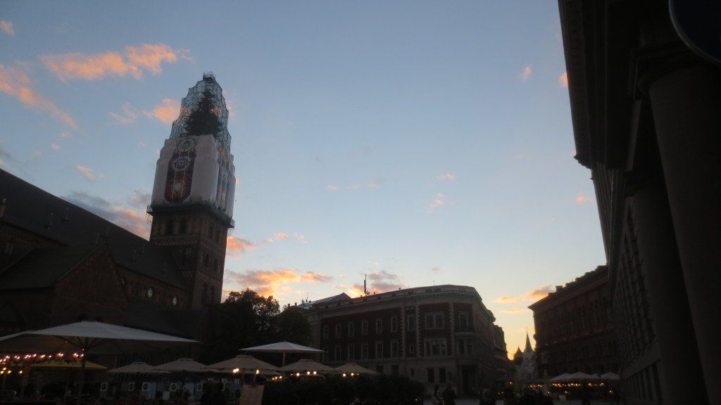 Old Town at Sunset