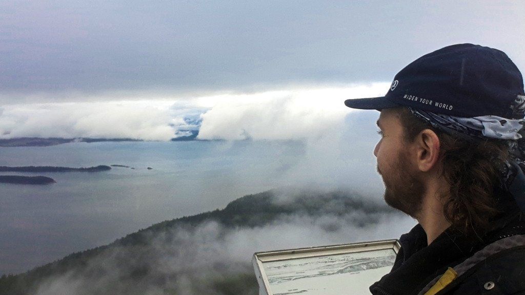 Selfie at Mt Constitution Lookout