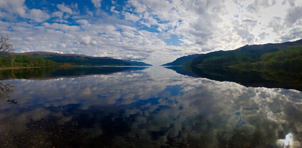 Loch Ness Reflection