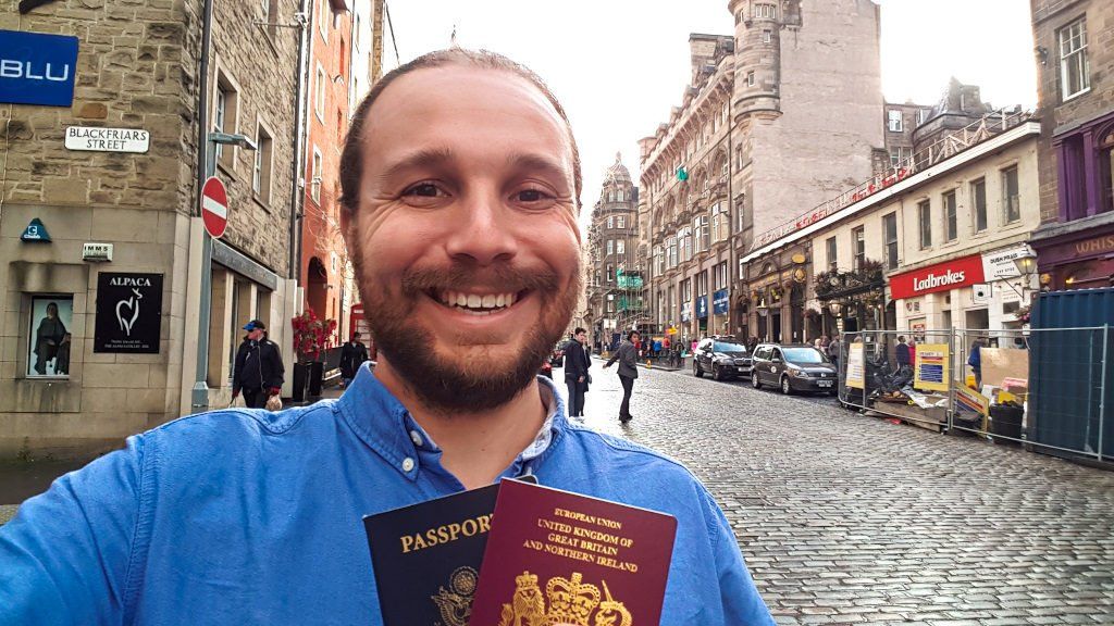 Selfie with British Citizenship