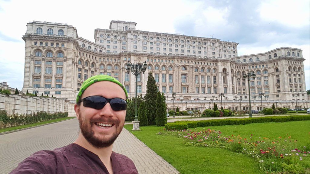 Selfie at the Palace of the Parliament