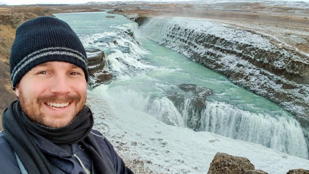 Selfie in Iceland