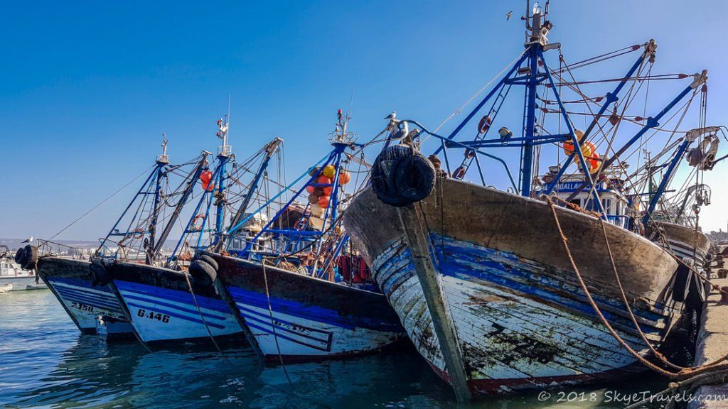 Essaouira Boats