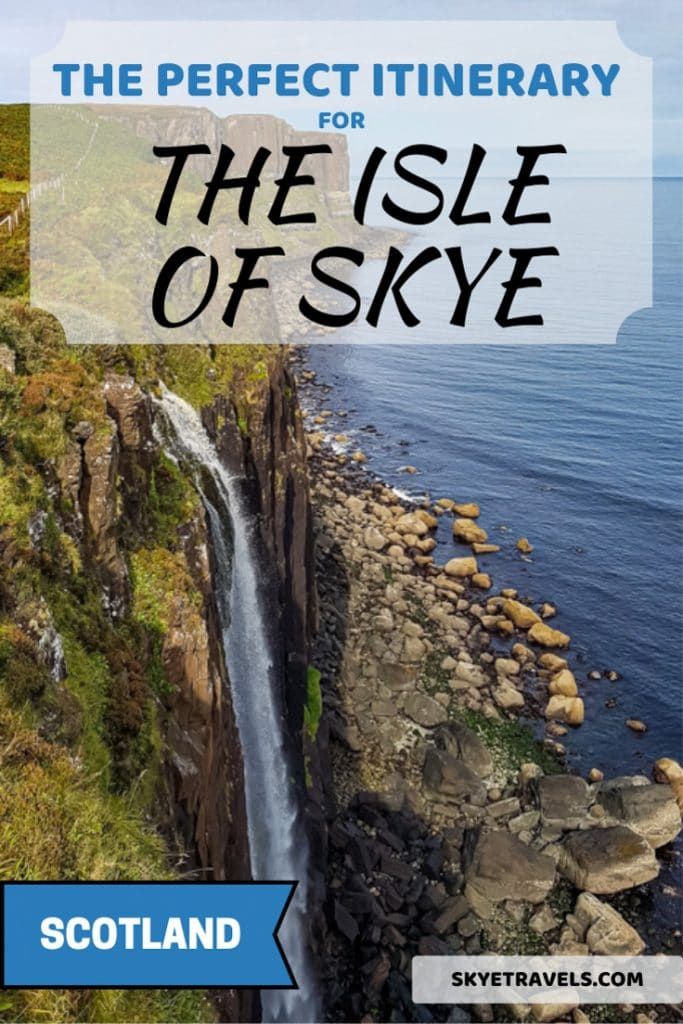 Isle of Skye Itinerary Pin