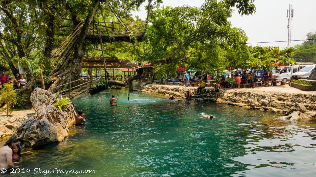 The Blue Lagoon in Laos