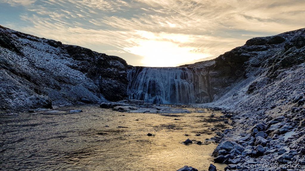 Þórufoss Waterfall of the Game of Thrones Filming Locations in Iceland