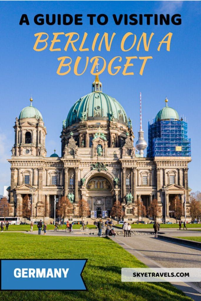 Berlin on a Budget Pin